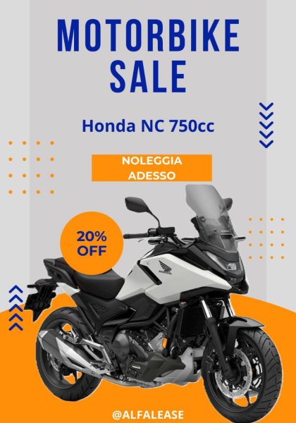 motorbike sale 20% sconto